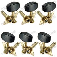 a set of 3r3l gold acoustic folk guitar string tuning pegs keys machine heads tuners hft gd 01
