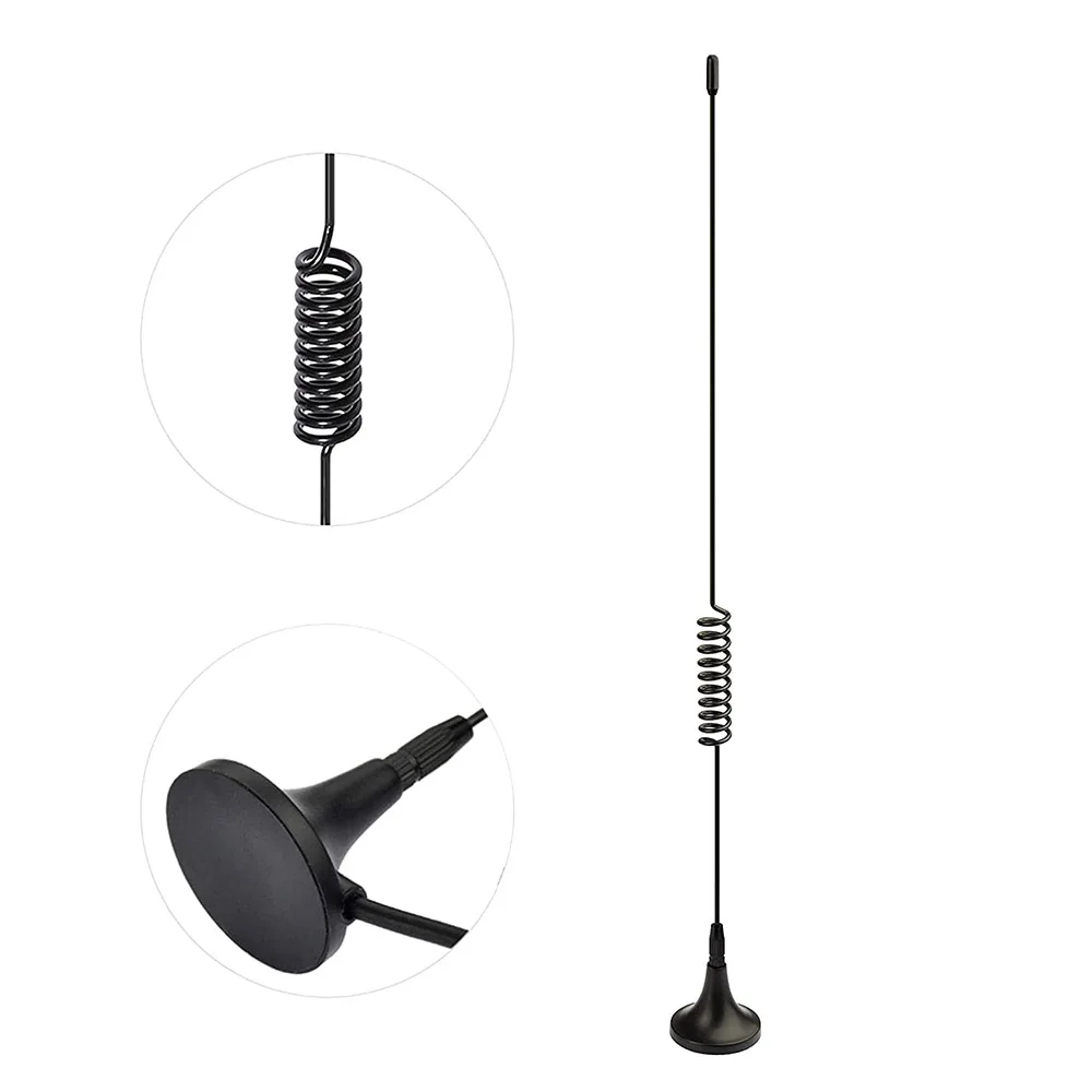 Eightwood VHF UHF полиция антенна сканера BNC Мужская Магнитная база для приемника Bearcat