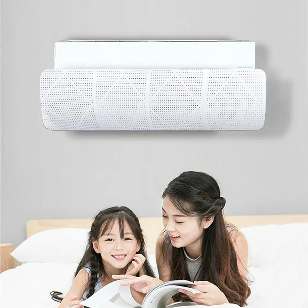 

Universal Hollow Anti Direct Blowing Air Condition Wind Deflector Baffle Shield Adjustable Air Conditioner Cover Windshield