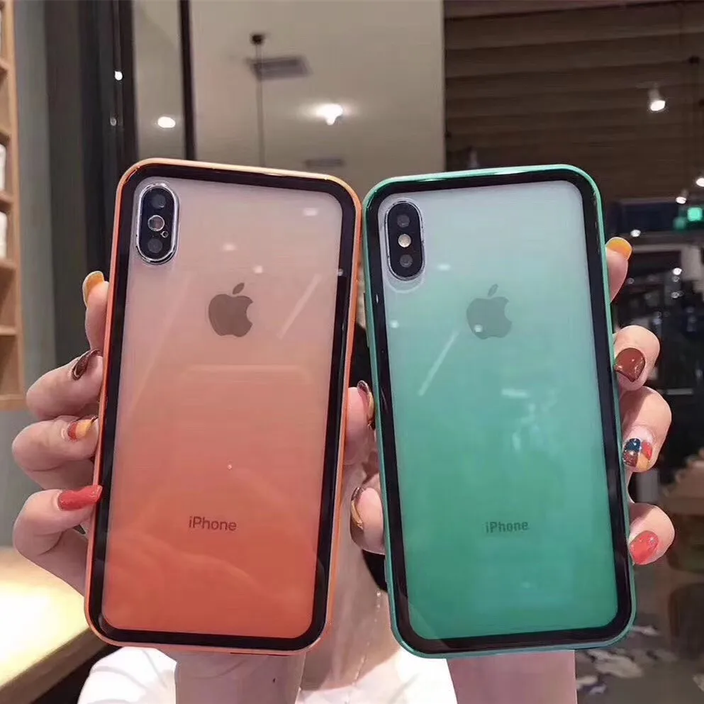 Чехол для iphone6 чехол с красочными узорами мягкий тонкий силиконовый iphone7 plus 8 Plus 6 X