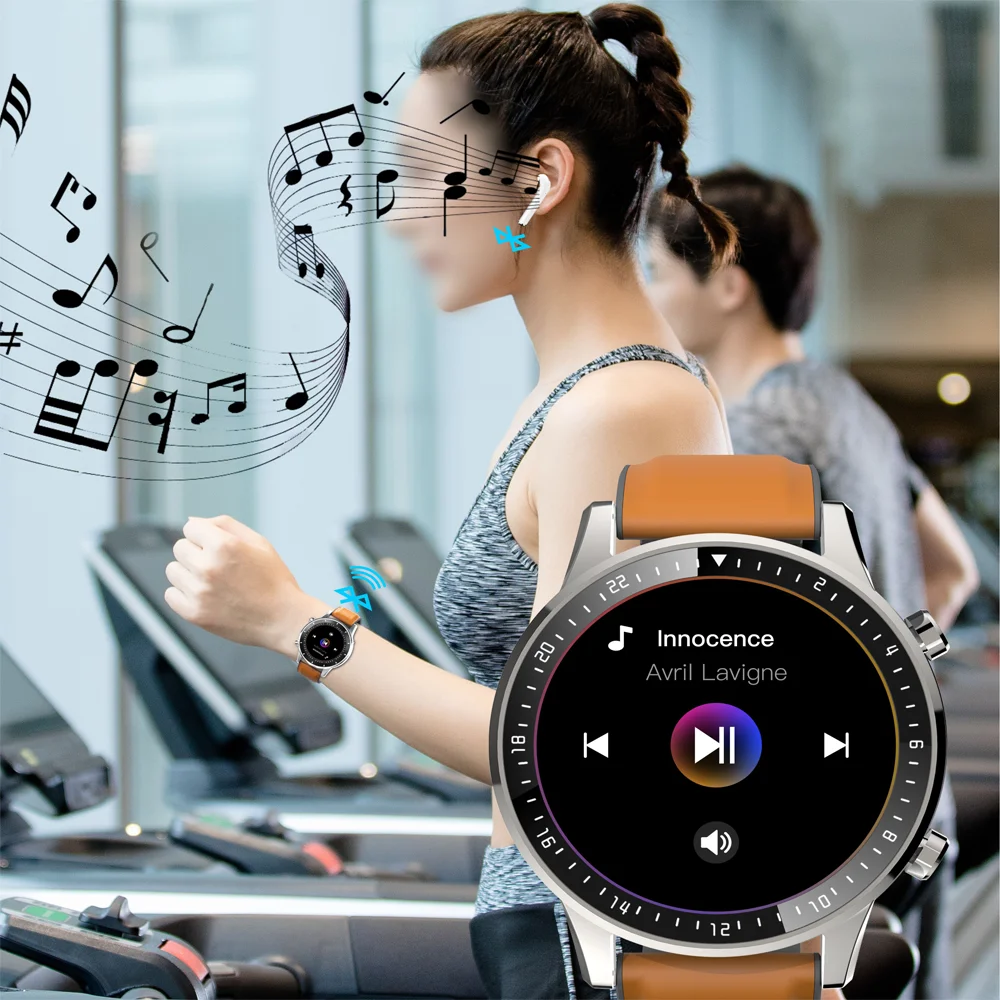 

Carsikie 8G Memory Music Sports Bracelet Smart Watch Men Bluetooth Call Full Touch Screen Waterproof Smartwatch Ladies Watches