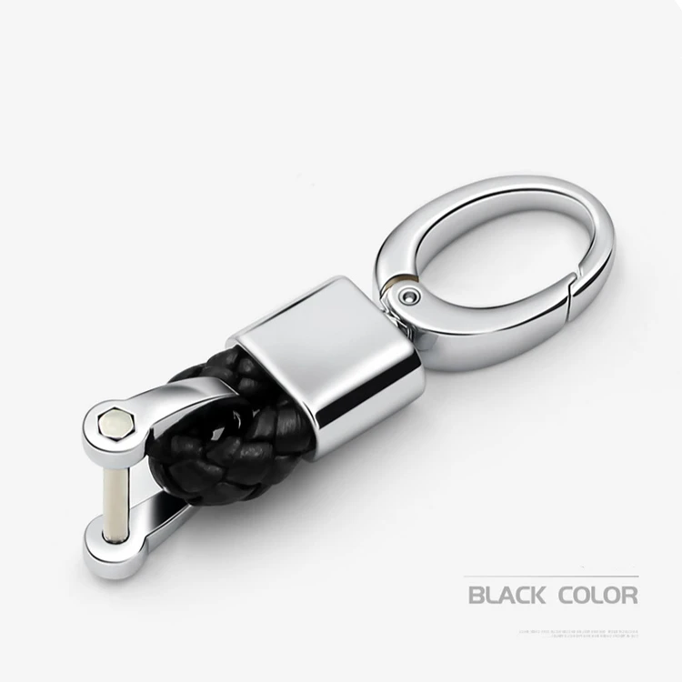 black keychain Мягкий TPU чехол для ключа для VW гольф Бора для GOLF, jetta, Polo GOLF Passat; Skoda Octavia A5 Fabia сиденье Ibiza Leon автомобиля защитная крышка - Название цвета: black keychain