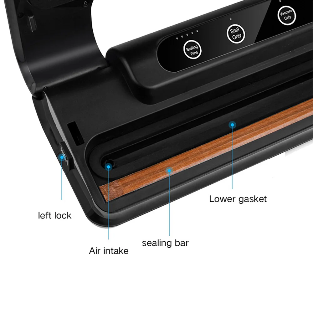 

Vacuum Sealer Machine Automatic Food Vacuum Sealer Packing Sealing For Home Kitchen Food Saver Including 15pcs Vacuum Bags