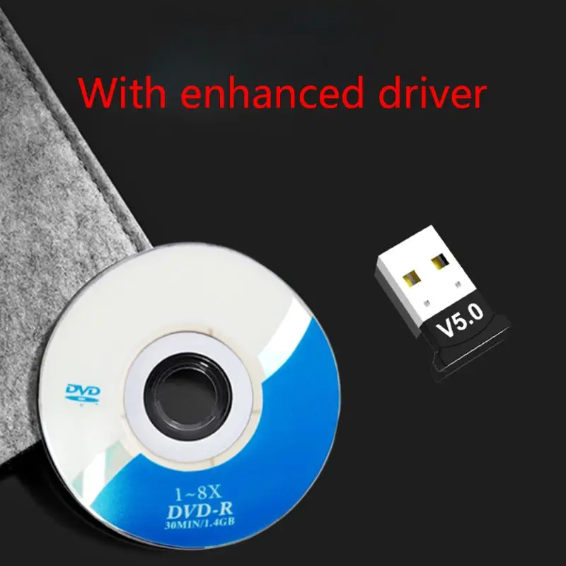 

USB Bluetooth 5.0 Adapter Transmitter Bluetooth Receiver Wireless USB Adapter