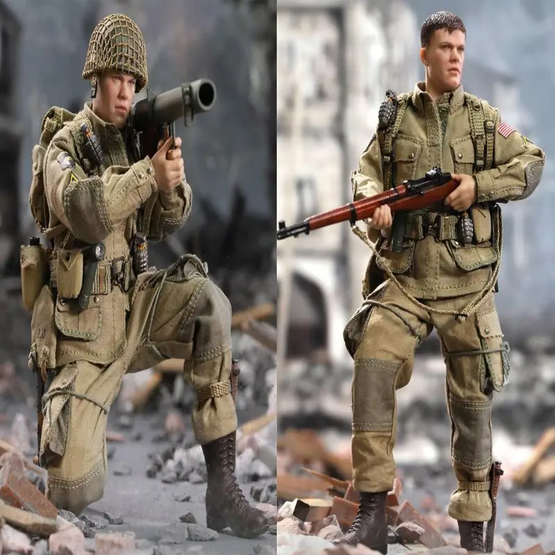 

1/12 XA80001 Ryan WWII US Army Soldier 101st Airborne Division Male Figure Full set figure doll