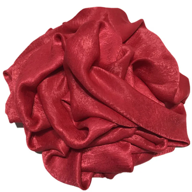 Глянцевая креп шифоновая ткань персиковая кожа флуоресцентный шелк атлас