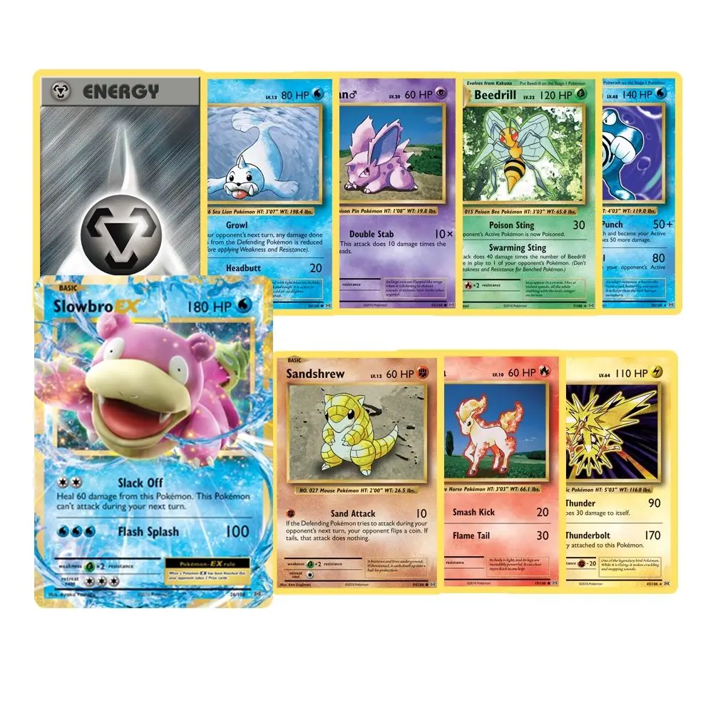 324 шт. Покемон карточка TCG yugioh Multi Pack торговая игра One Box Коллекционные Карты