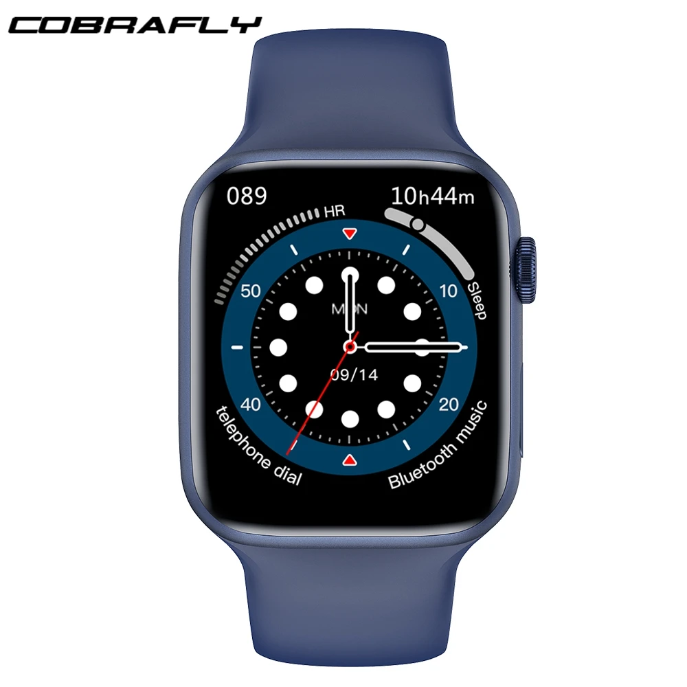 COBRAFLY IWO W37 Pro Smart Watch 1 75 дюймовый квадратный экран BT Монитор сердечного ритма Фитнес