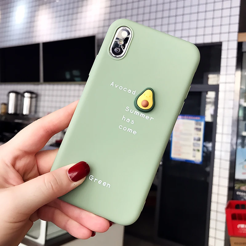 Красивые яркие цвета 3D Дизайн чехол для телефона iPhone 11Pro X Max XR 8 7 6 Plus милые фрукты