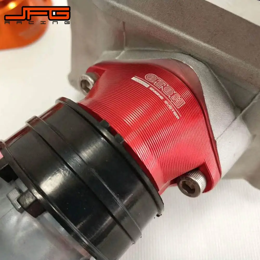 

Motorcycle High Quality OTOM CNC Aluminum Carburetor Intake Manifold Interface Pipe For ZONGSHENG NC250 NC450
