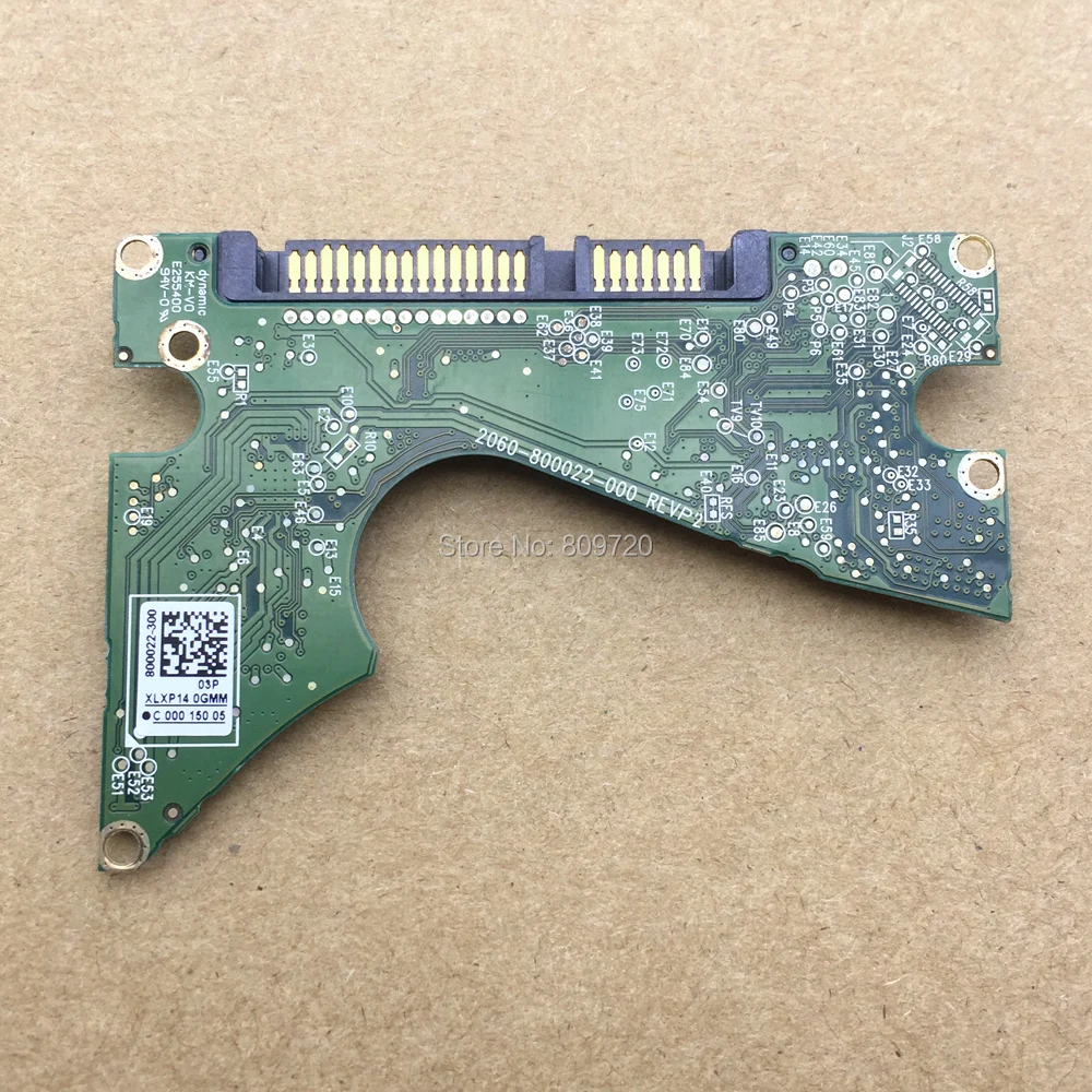 Материнская плата для HDD PCB печатная плата 2060-800022-000 REV P2 для ремонта жесткого диска WD 2,5 SATA восстановление данных