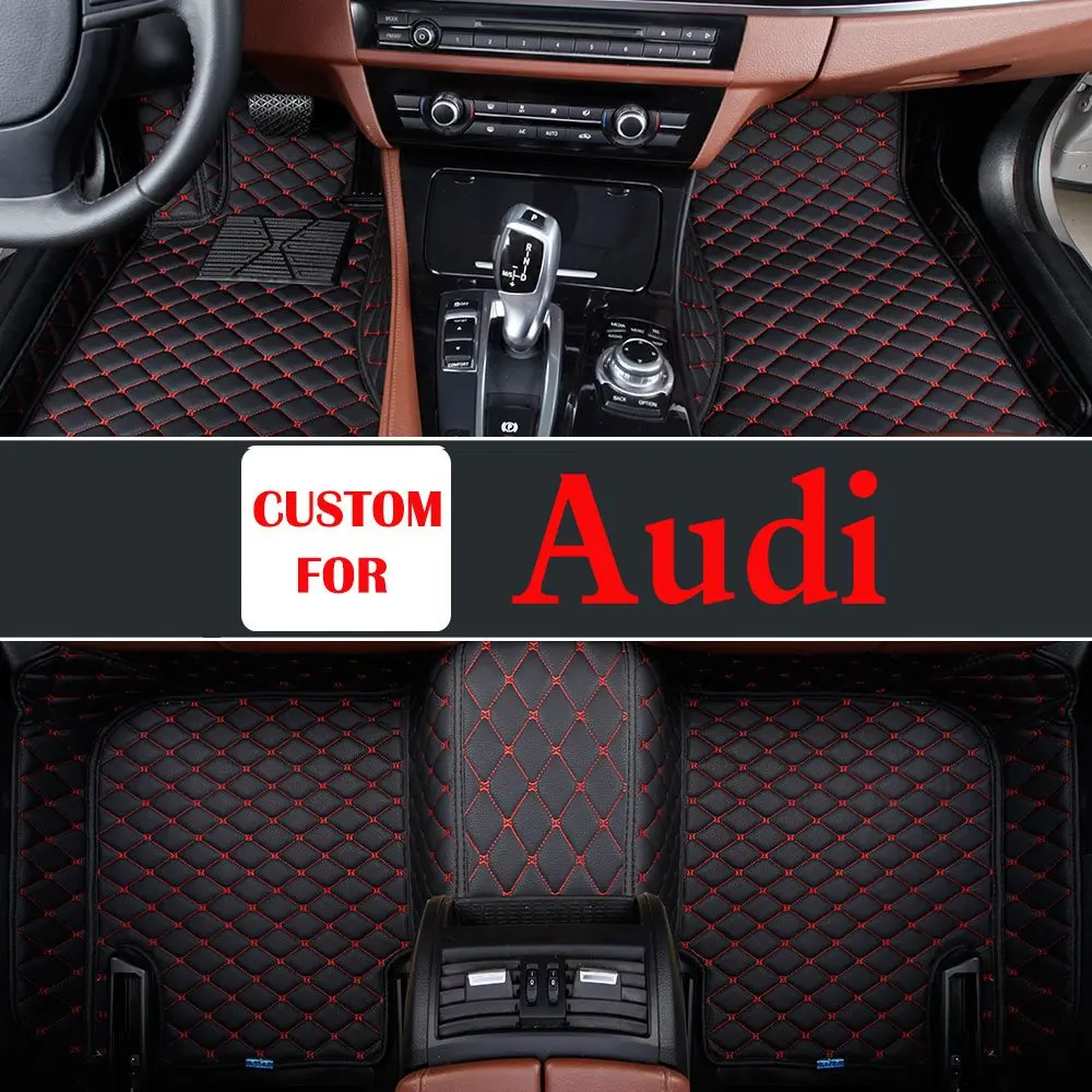 Пользовательские 3D Автомобильные Коврики для Audi Q3 2012-2018 моделей (полный комплект)
