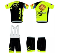 jallalla bike jersey amarillo fluor top quality cycling apparel