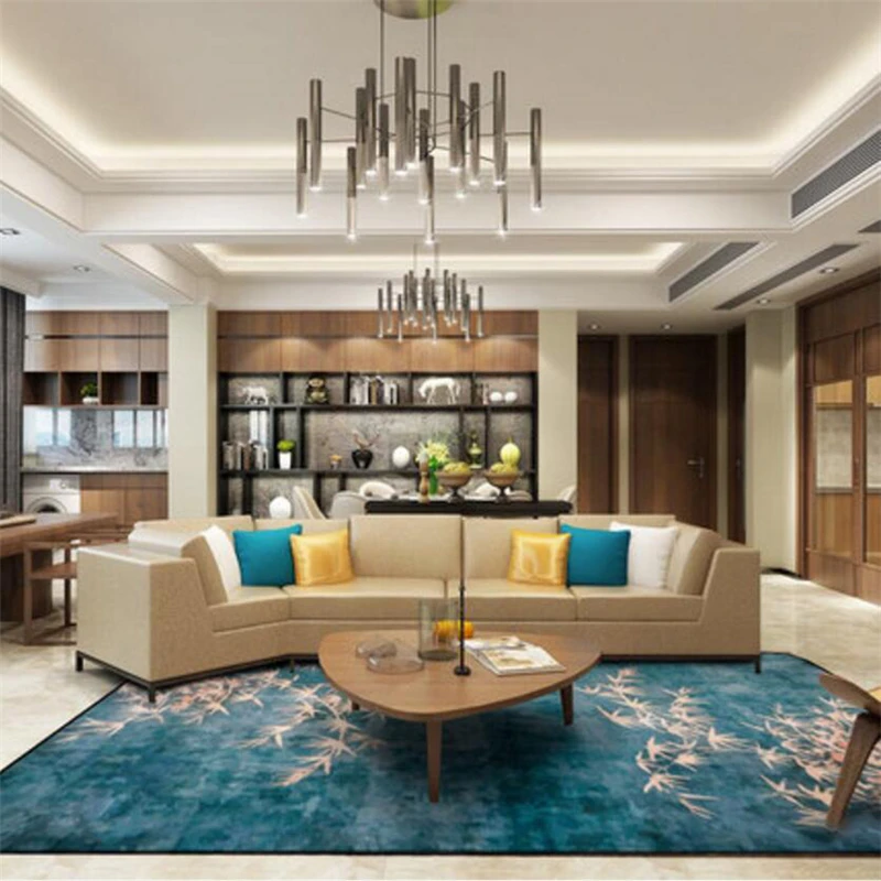 Традиционные мягкие изящные ковры в китайском стиле для гостиной спальни