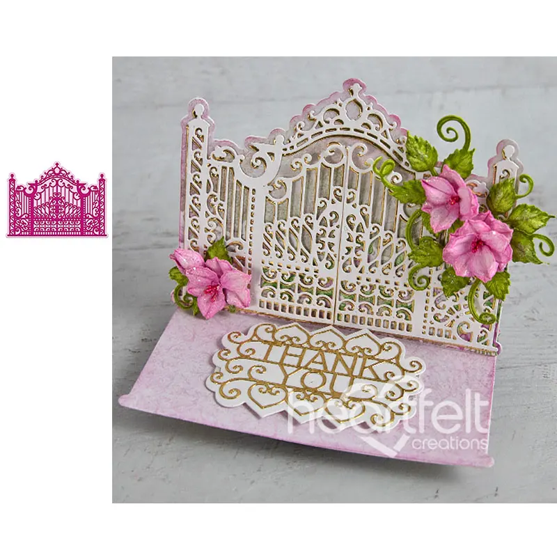 

Patterned Iron Gate Metal Cutting Dies 2021 New Diy Molds Scrapbooking Paper Making Die Cuts Crafts Template Handmade Decoration