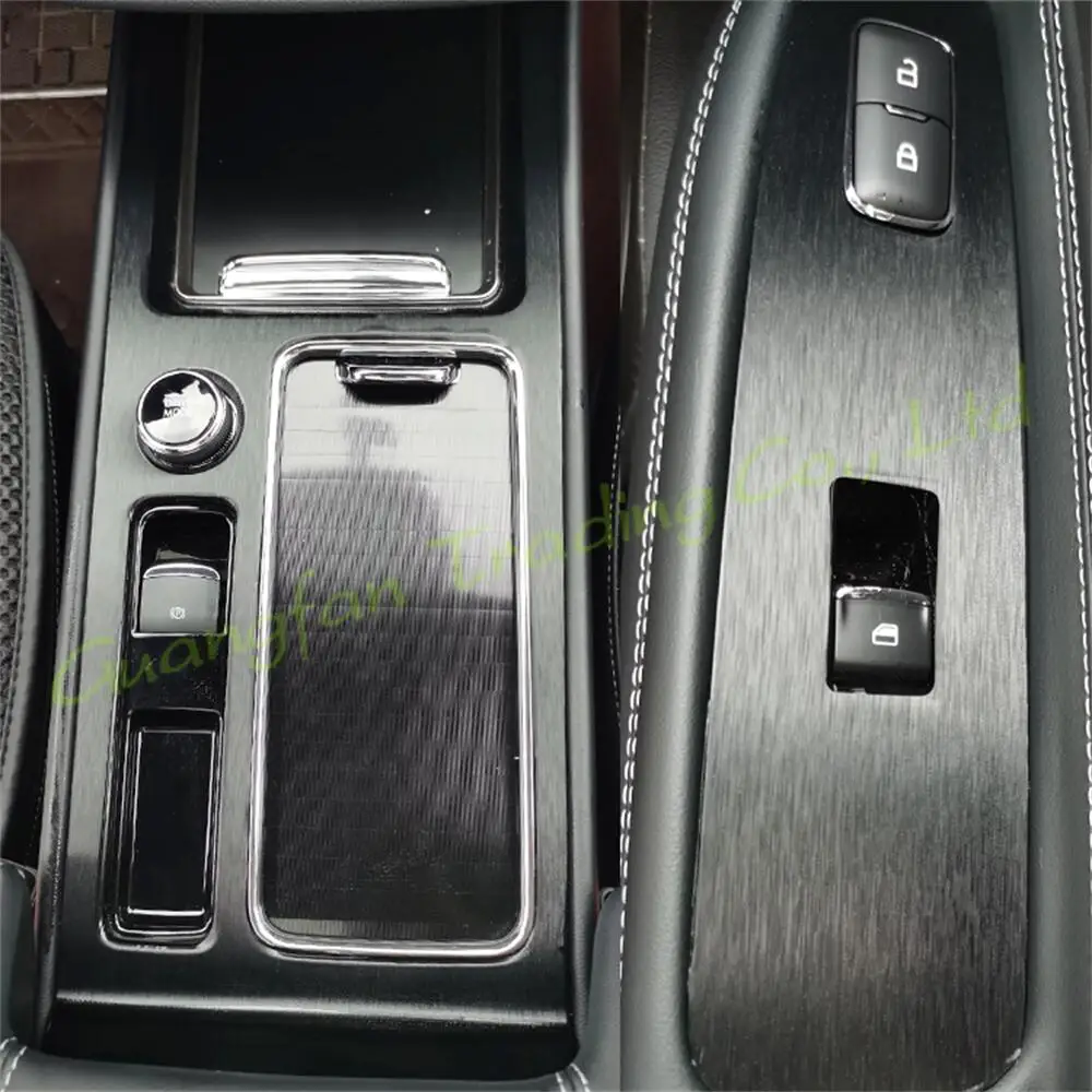 

For Lincoln Corsair 2020-2021 Car-Styling 3D/5D Carbon Fiber Car Interior Center Console Color Molding Sticker Decals Parts