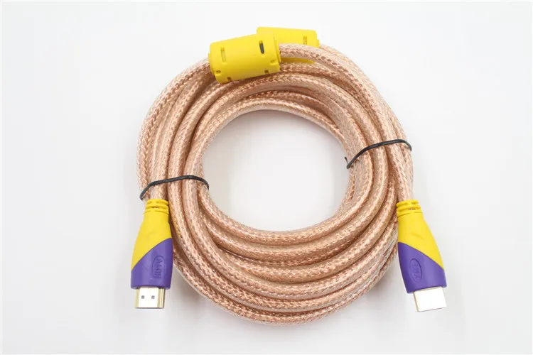Высокое качество V2.0 Кабель HDMI 4K * 2K позолоченная медь кабель со штыревыми