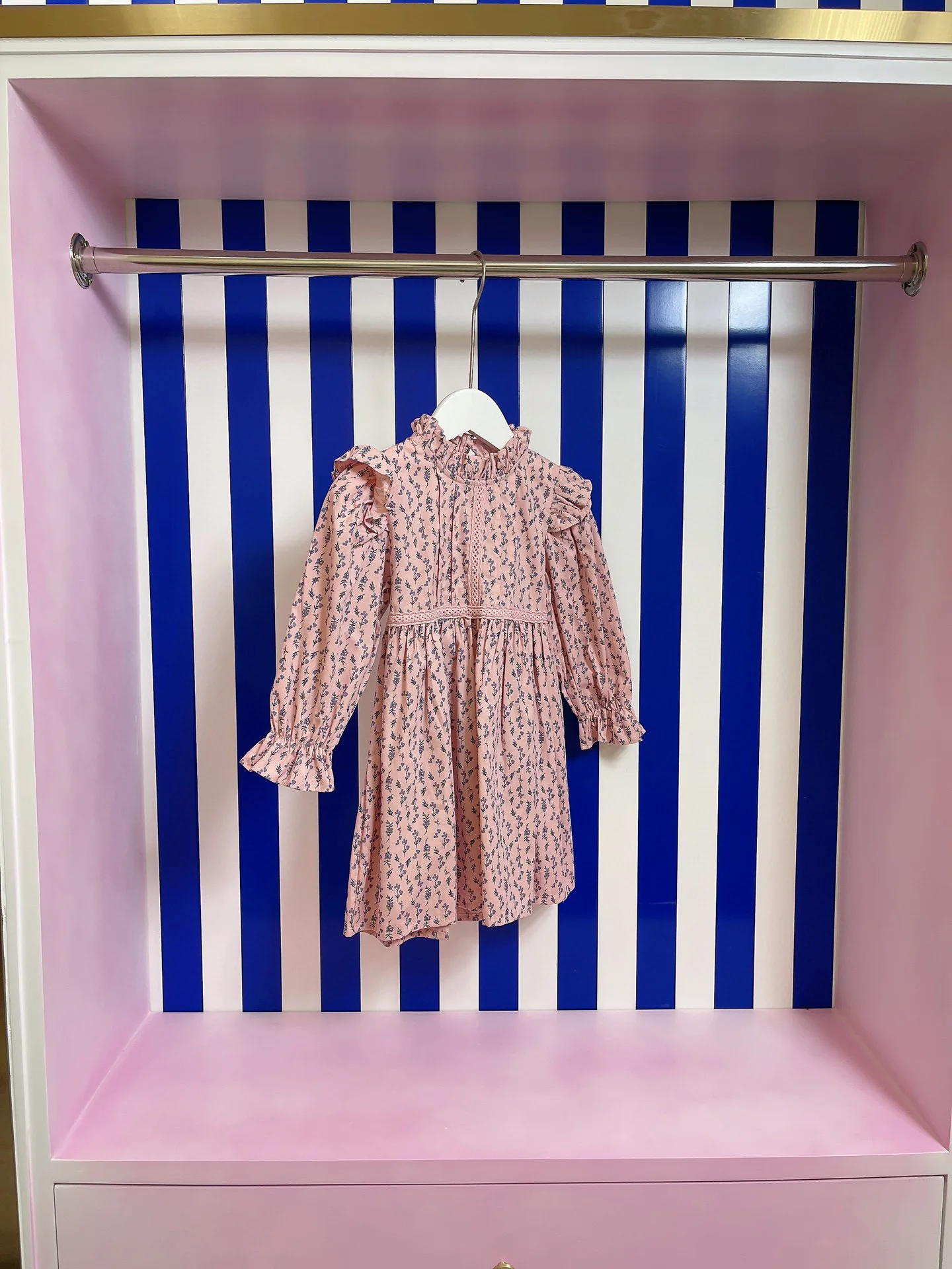 

2021 summer hot new products girls classic small fresh printed dress sweet and cute