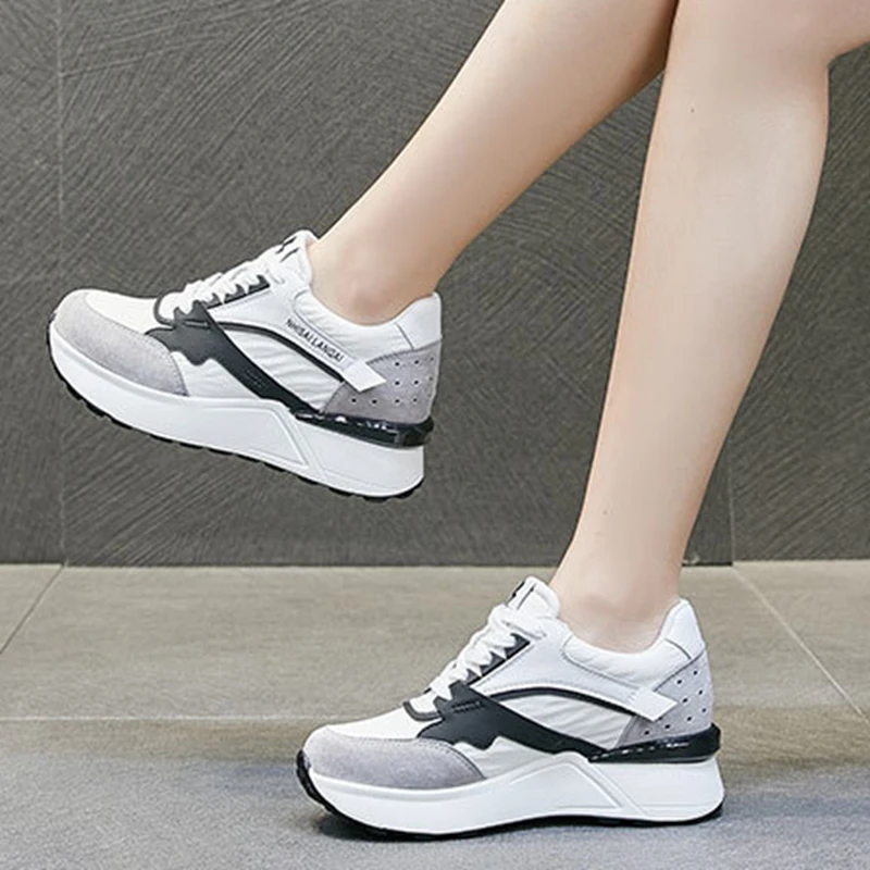 

KemeKiss Size 31-39 Women Shoes Real Leather Mixed Color Sneakers Women Fashion Cool Shoes Women Daily Footwear