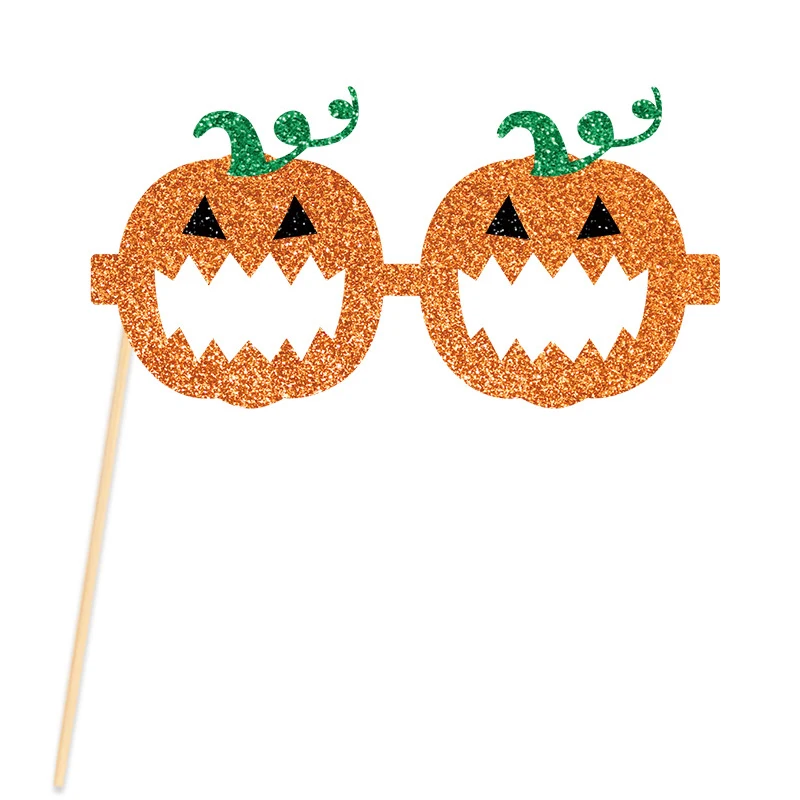 Реквизит для Фотокабины очки на Хэллоуин тыквы 6 шт./набор привидение паук | Дом и