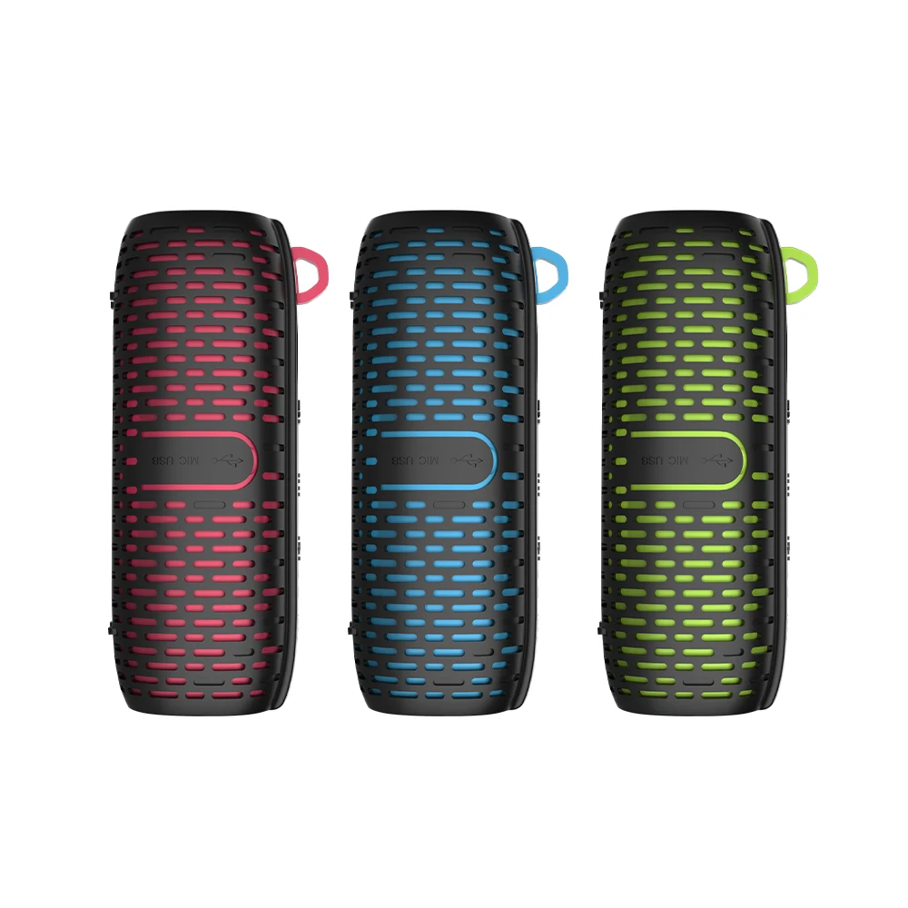 Waterproof Mini Bluetooth Low Speaker Portable Outdoor Stereo Wireless Column Support TF FM USB AUX | Электроника