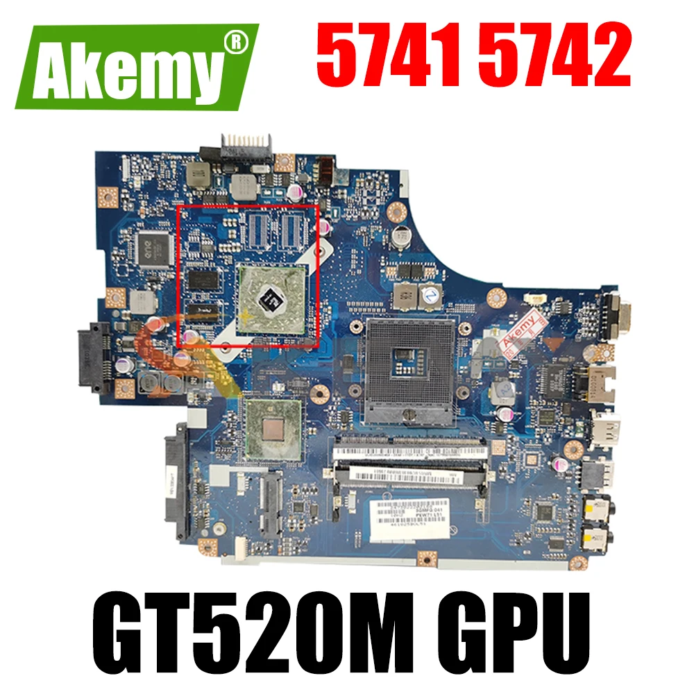 

Материнская плата для ноутбука acer aspire 5741 5742 GT520M