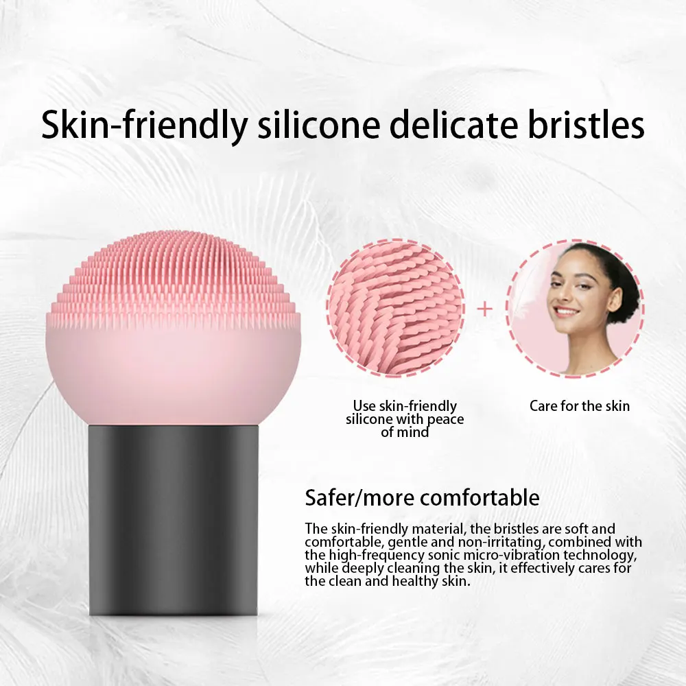 

Щетка Очищающая Ультразвуковая электрическая для лица, скребок для удаления черных точек, массажер для кожи, инструменты для ухода за кожей