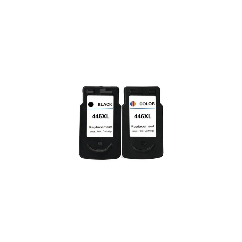 2x для чернильных картриджей PG445 CL446 совместимых с PIXMA ip2810 mg2410 mg2510 PG 445 CL 446 XL |