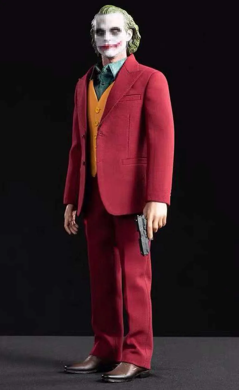 Collection 1/6 Joker Suit Set Comedian Clown Joaquin Toy Center CEN-M13 Exclusive Red Clothes Accessory | Игрушки и хобби