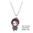 Ожерелье-чокер Kimetsu no yaaba, Demon Slayer, Kamado Tanjirou Nezuko Agatsuma Zenitsu, ожерелье Hashibira Inosuke