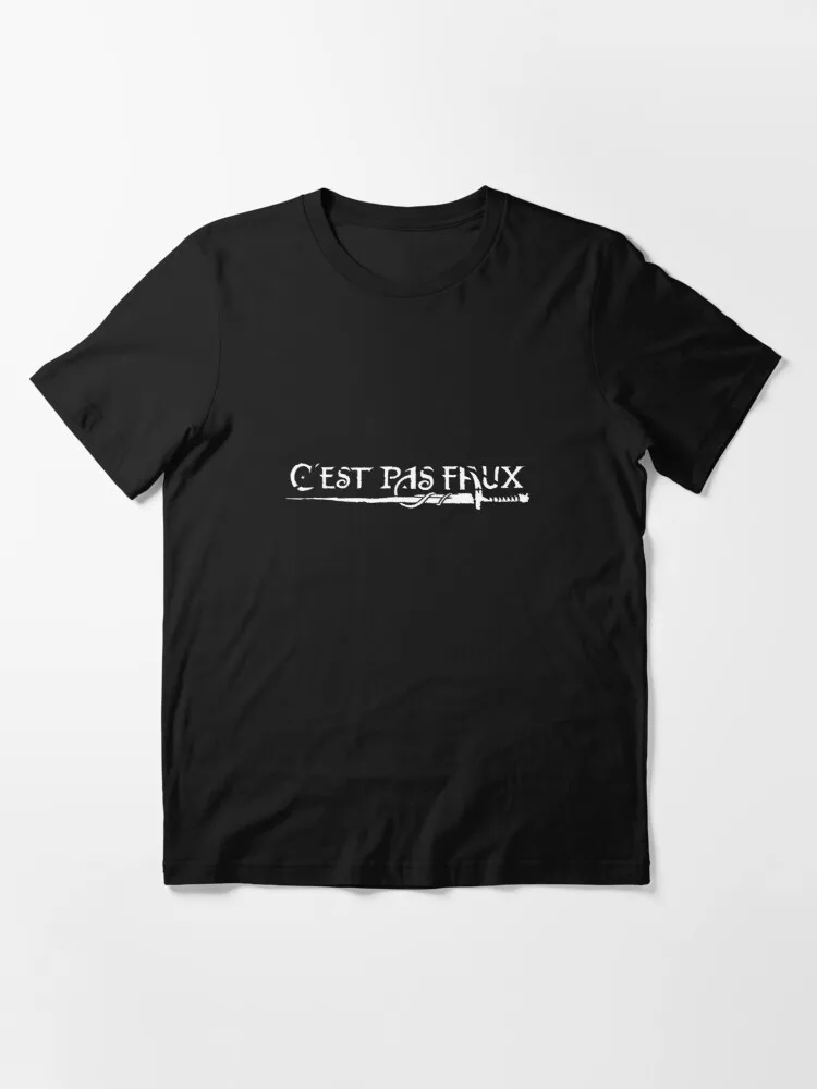 Мужская/Женская футболка свободного покроя C est pas из искусственного 100% хлопка