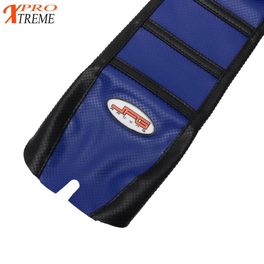 Синий резиновый винил мотоцикл захват мягкий чехол для сиденья Husqvarna TE FC TXC 250 310 2009