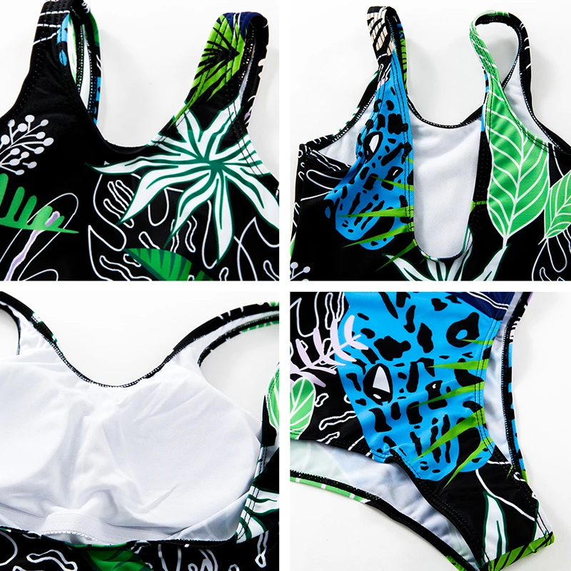 Комплект из 3 предметов для маленьких девочек купальник с завязками на шее и