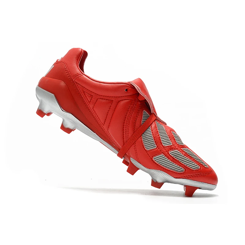 

Best selling men's classic football boots low ankle lace up football shoes studs Soccer Shoes FG pscownlg-h2