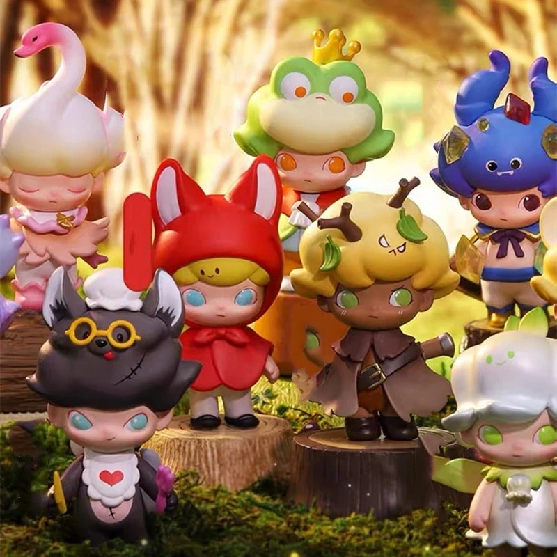 POPMARTS глухая коробка Dimoo сказка серии Kawaii Рисунок Кукла Коллекция украшение в виде