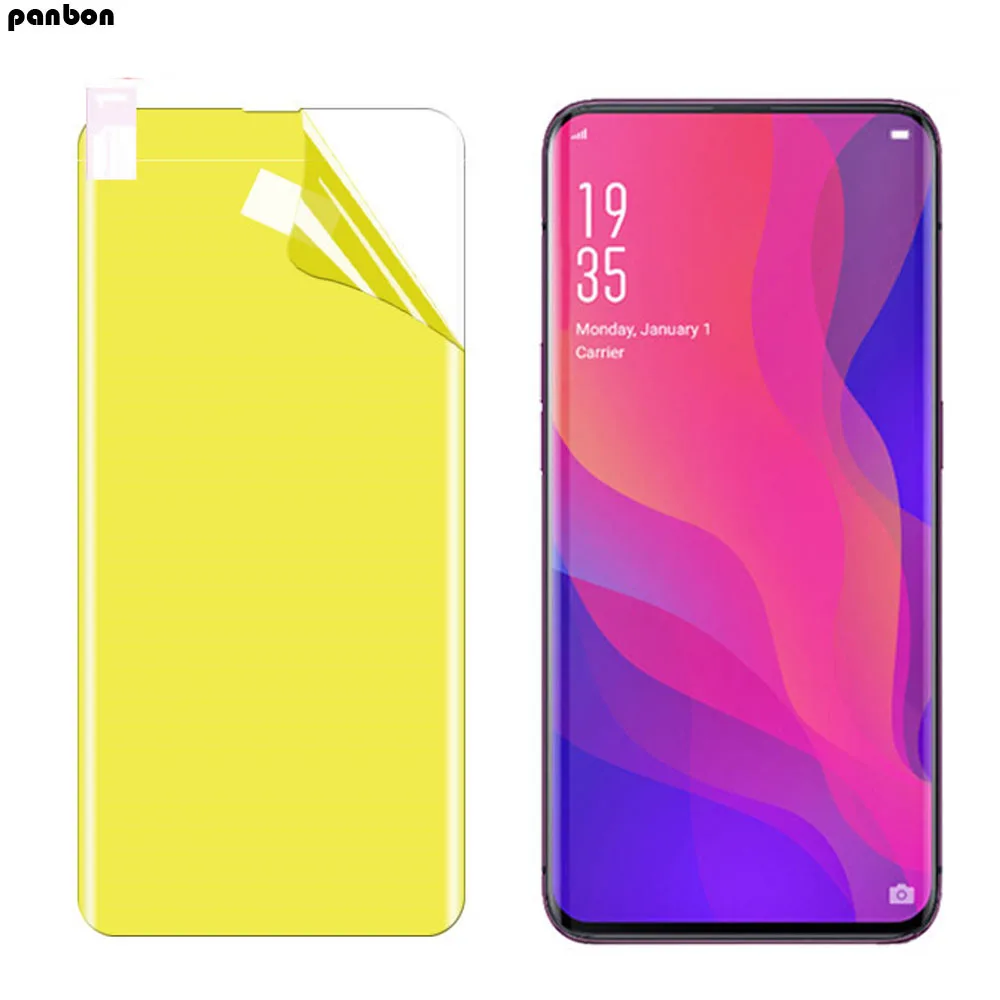 3D пленка гидрогель для OPPO Realme 3 2 Pro U1 C1 2019 A3S F9 Find X защитная из мягкого ТПУ nano |