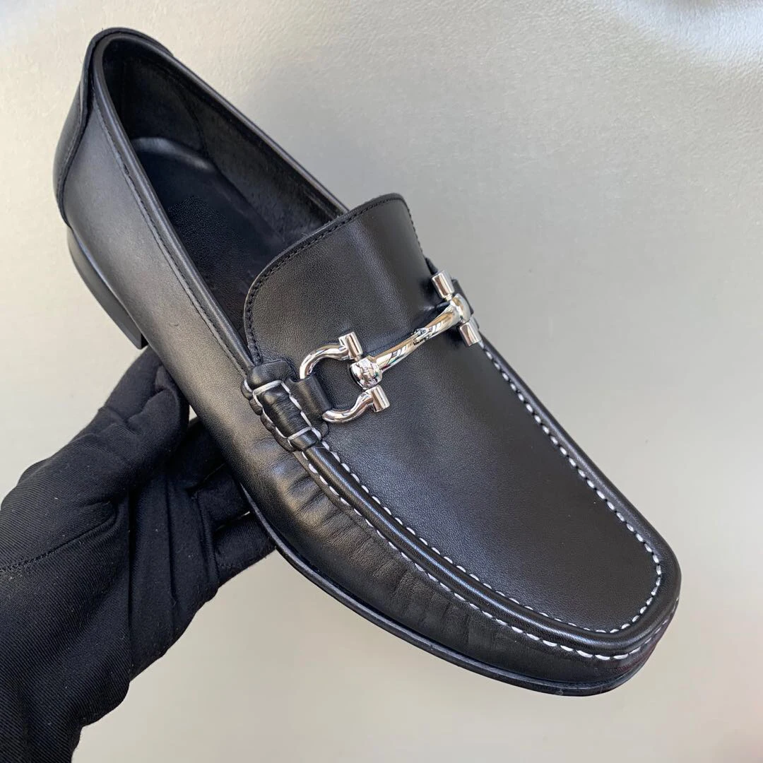 

New, classic, casual shoe uppers, original customized imported palm grain leather mat, no inner lining, the same as the counter