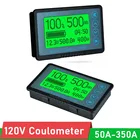 Цифровой кулометр, измеритель мощности 8-120 В постоянного тока для электроскутера, литий-ионных и литиевых батарей