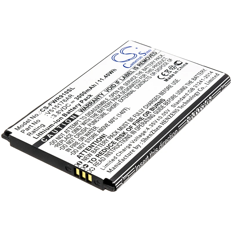 

Cameron Sino Battery For Franklin Wireless R910