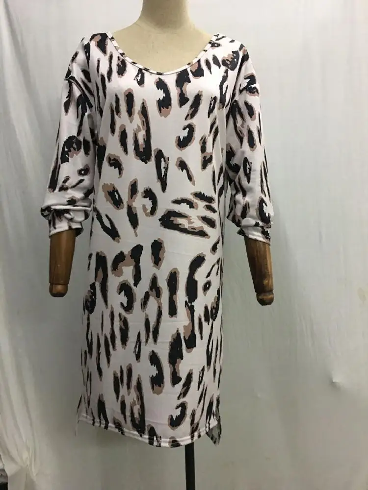 GloryStar Women Long SLeeve Leopard Printed Pullovers Sweaters Wide Shoulders Casual Top for Woman Robe Hiver Femme Kazak | Женская
