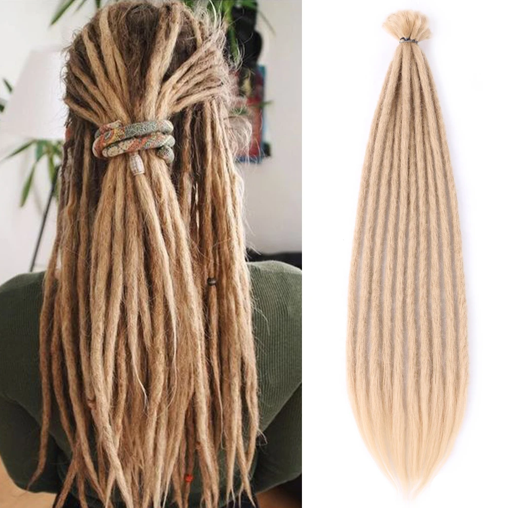 Дреды для наращивания волос женщин дреды плетеные искусственные локоны в стиле