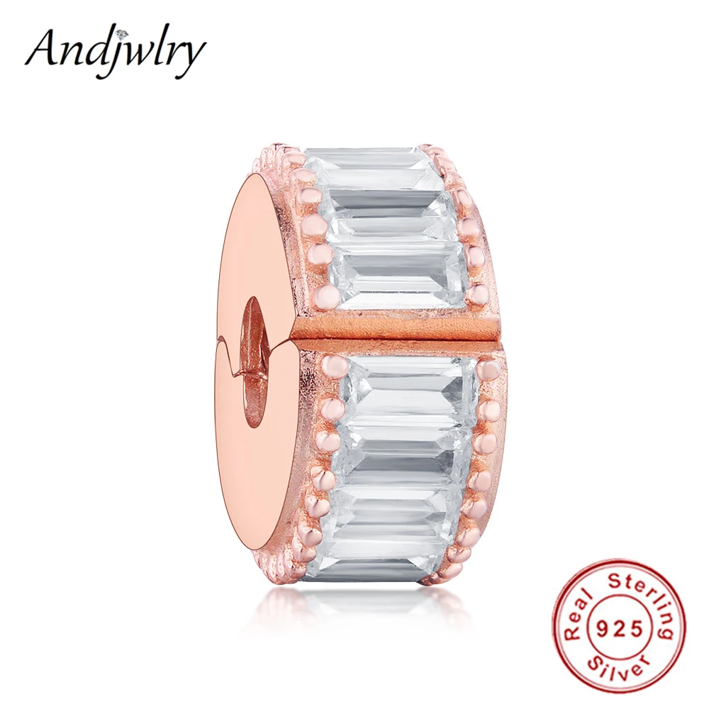 925 пробы серебряные розовые золотые ледяные зажимы подвески для браслета серебро