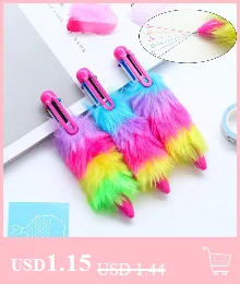 Kawaii единорог плюшевые игрушки пушистый мех Pom Металл unicornio брелок для женщин девочек Сумка висячая Подвеска Дети День рождения Пасха подарок игрушка