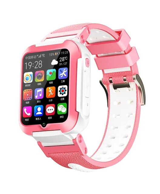 Детские умные часы E7 водонепроницаемые детские с сенсорным экраном и локацией LBS