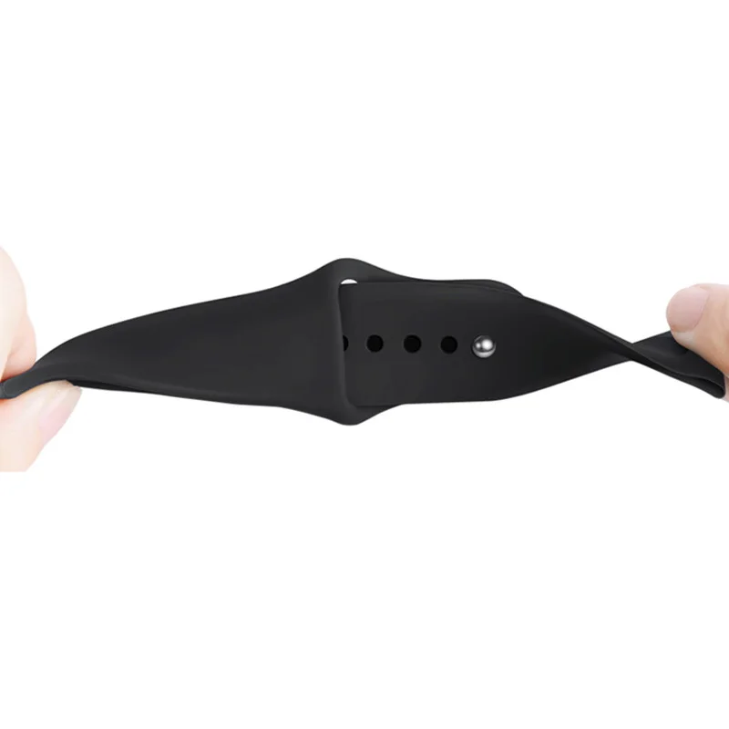 Мягкий силиконовый сменный спортивный ремешок для Apple Watch Series 1/2/3 42 мм 38 на