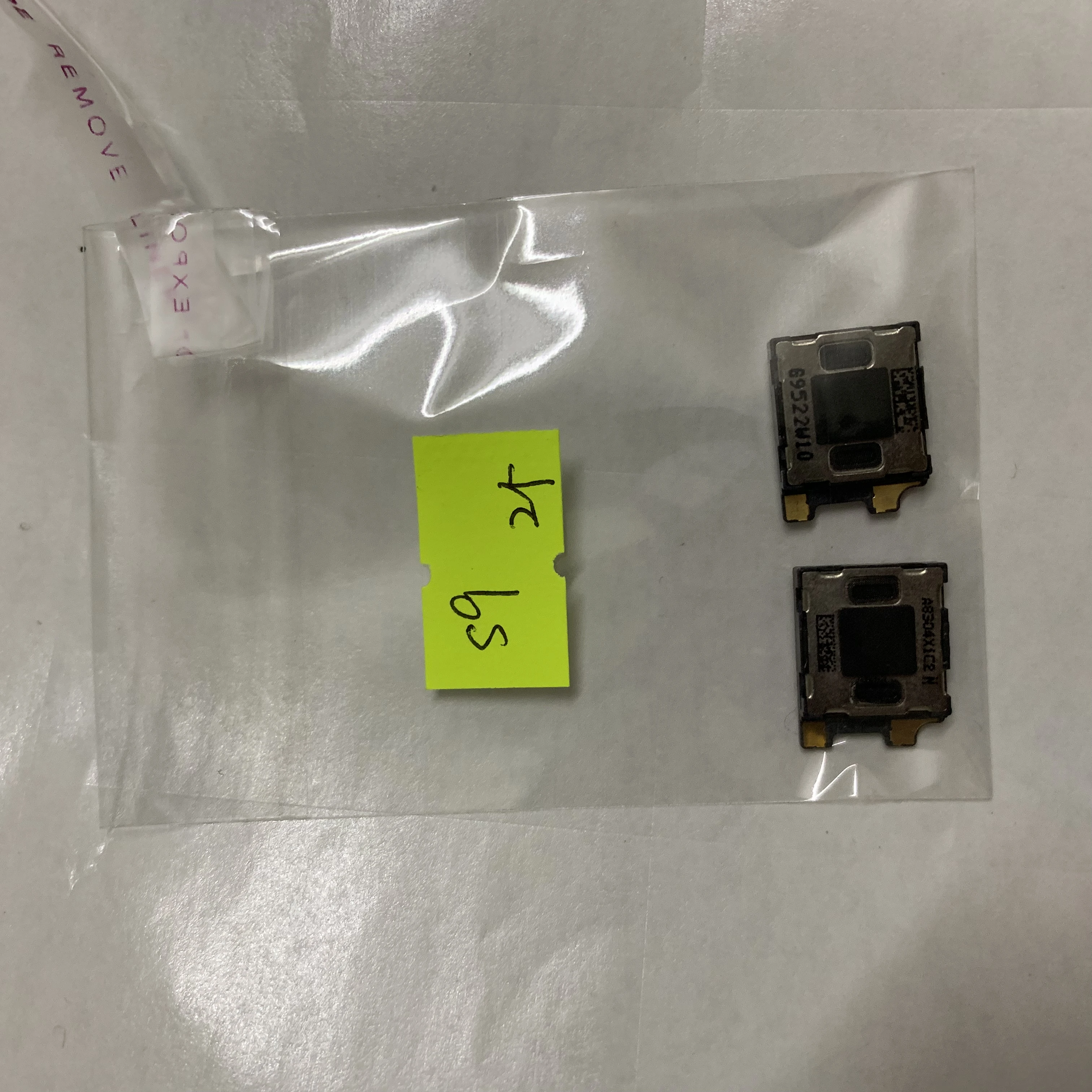 2 x Высококачественный Динамик гибкий кабель сменная деталь для Samsung Galaxy S9 + Plus |