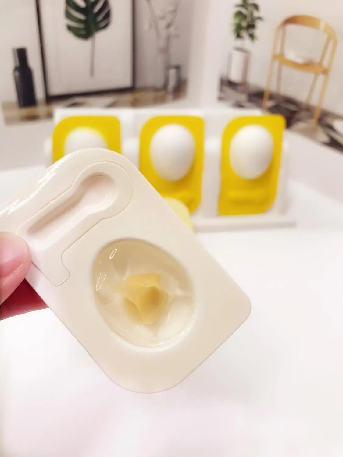 Увлажняющая маска для сна Small Egg глубоко увлажняющая сужающая поры осветляющая