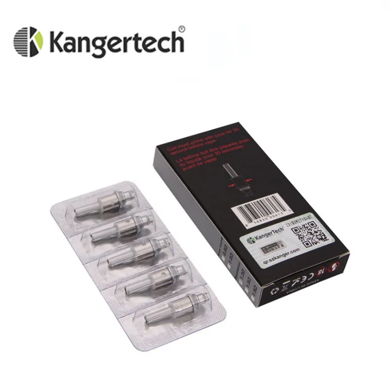 5 шт./лот Kangertech обновленный блок с двойным органическим хлопком катушки VOCC для