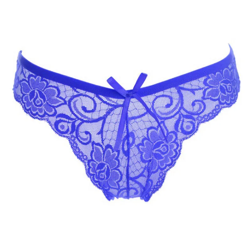 Женские сексуальные прозрачные кружевные трусики стринги женское нижнее белье
