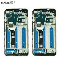 2xscreen mid frame midplate chassis housing parts replacement for moto g9 plus g7 g8 play g6 play middle frame bezel repair